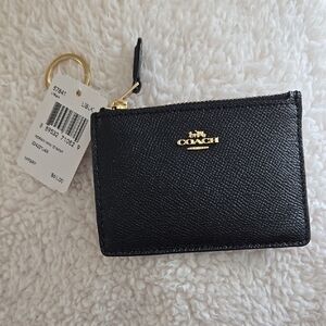 Coach Black Card Holder
